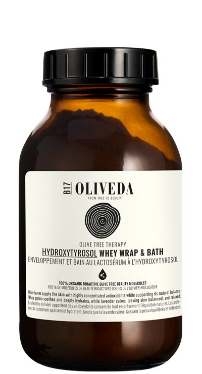B17 Hydroxytyrosol Whey Wrap & Bath | Olive Tree People B17 Hydroxytyrosol Whey Wrap & Bath | Olive Tree People