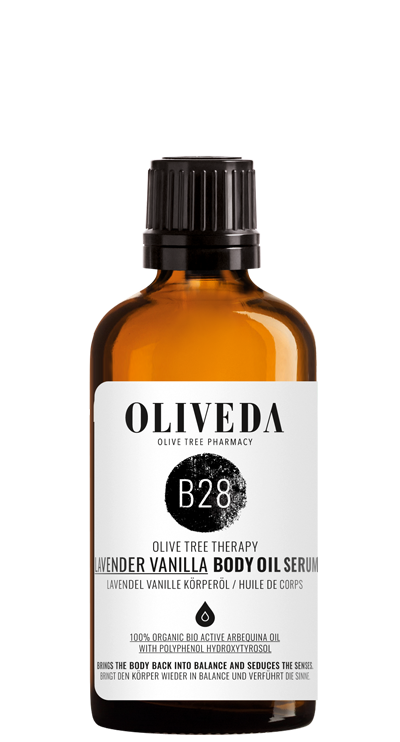 B28 Lavender Vanilla Body Oil Serum