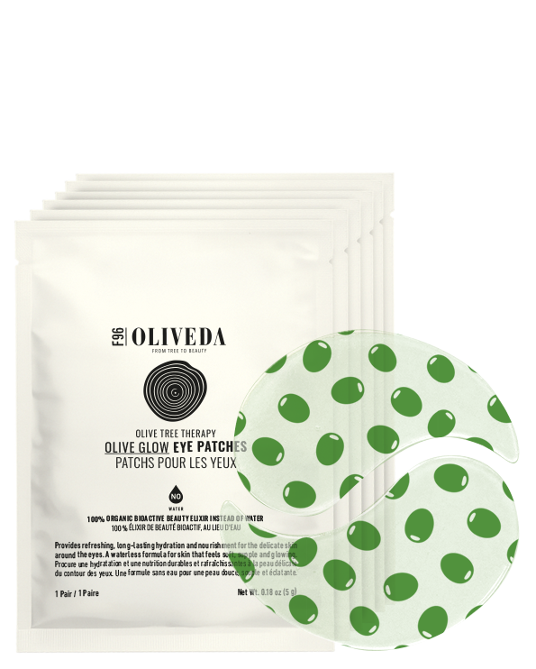 F96 Olive Glow Eye Patches