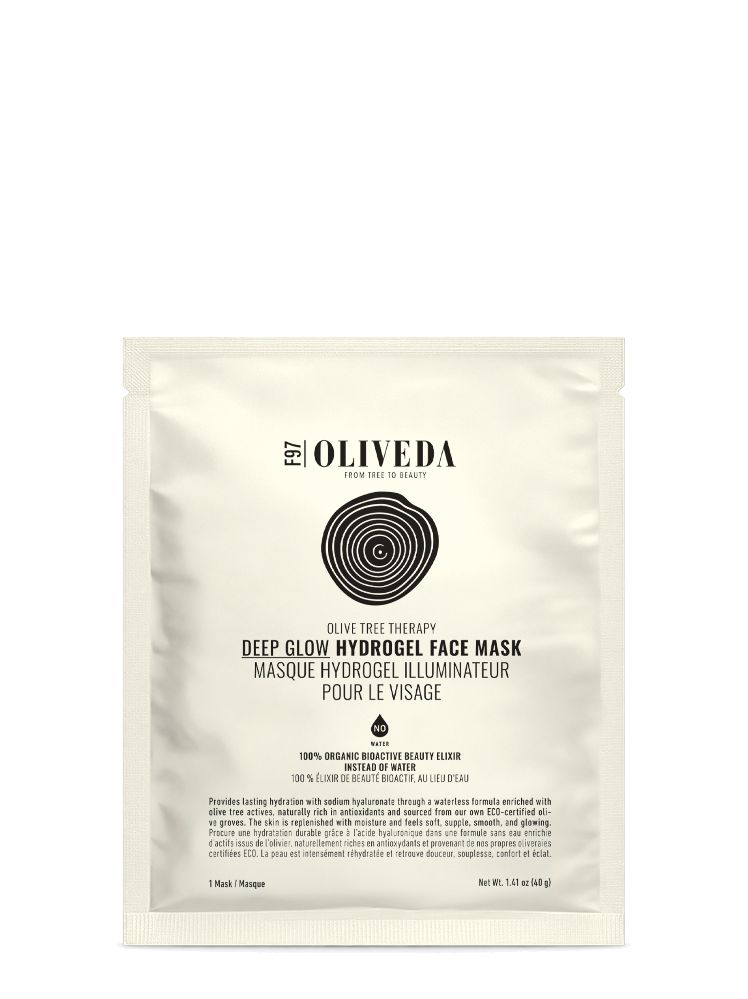 F97 Deep Glow Hydrogel Face Mask