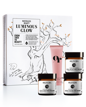 Load image into Gallery viewer, Luminous Glow Travel Set - Holiday Season - Waterless Beauty by Olive Tree People   