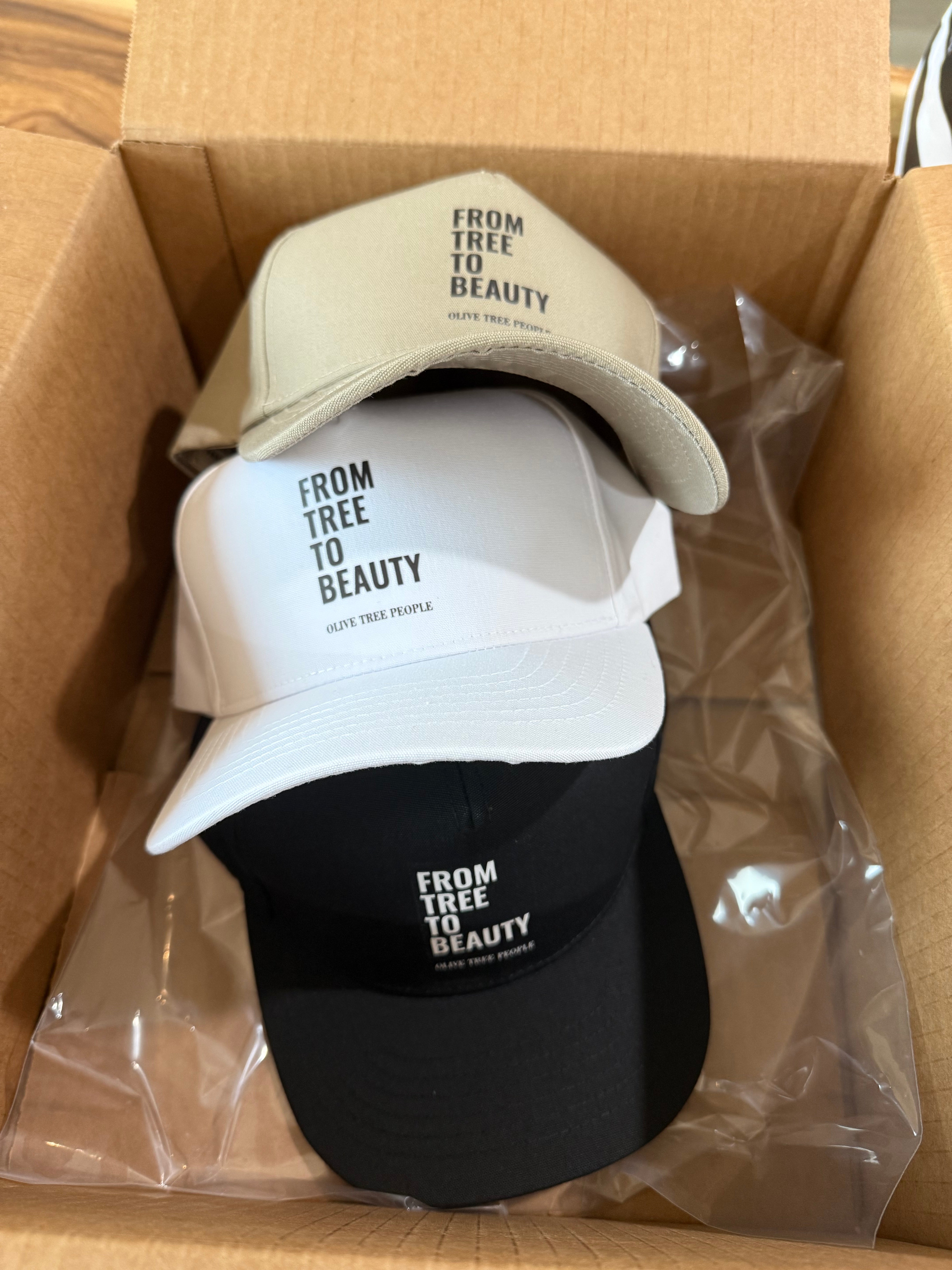 3 O/R hats in a box