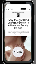 Load image into Gallery viewer, VOGUE ONLINE FEATURE (OPTION 1 VIDEO)