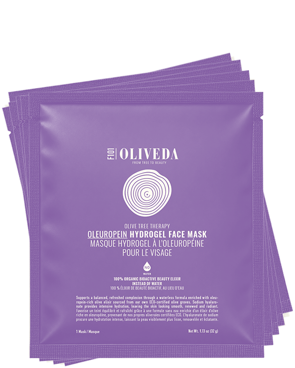 F101 Oleuropein Hydrogel Face Mask